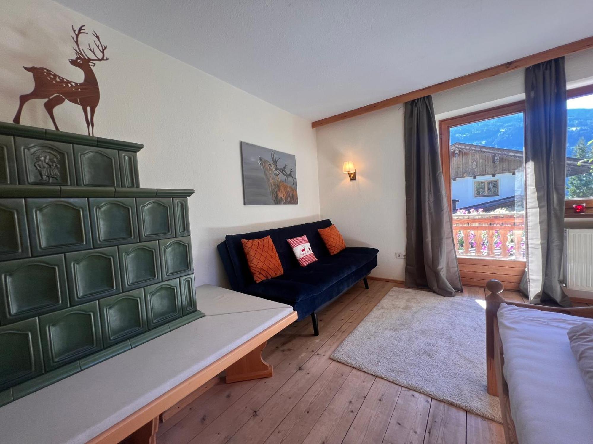 Ferienwohnung Platzhirsch Panorama View Balkon, Gartensauna, Garten, Grillplatz Stumm Exterior foto
